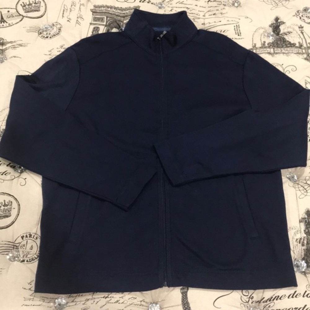 Tommy Bahama Ravello Jersey Zip Front Jacket - Picture 3 of 7
